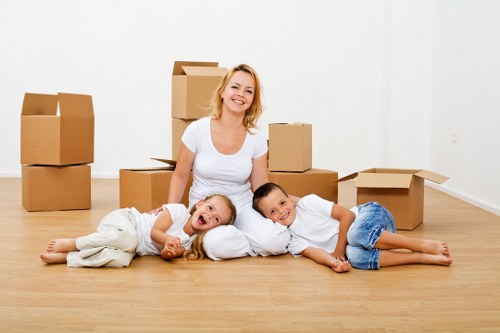 Professional home movers in action in Twickenham