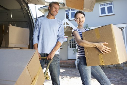Blueprint and planning documents for commercial moving strategy